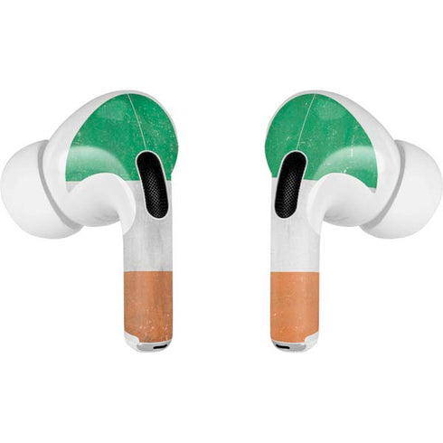 Ireland Flag Distressed AirPods Skins