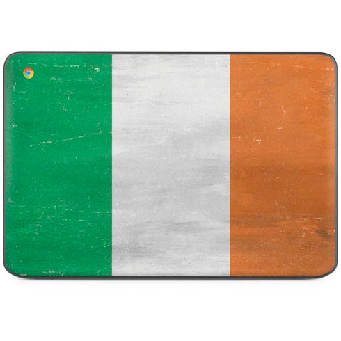 Ireland Flag Distressed HP Chromebook Skin