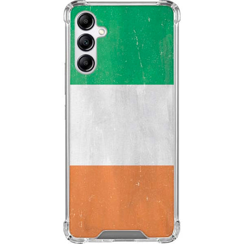 Ireland Flag Distressed Gabb Phone 4 Clear Case