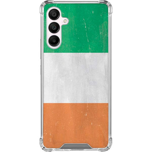 Ireland Flag Distressed Galaxy A16 5G Clear Case