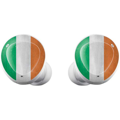 Ireland Flag Distressed Galaxy Buds Plus Skin