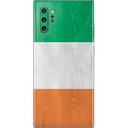 Ireland Flag Distressed Galaxy Note 10 Plus Skin