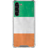 Ireland Flag Distressed Galaxy S24 FE Clear Case