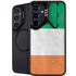 Ireland Flag Distressed Galaxy S25 Kickstand Case