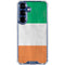 Ireland Flag Distressed Galaxy S25 FE Clear Case