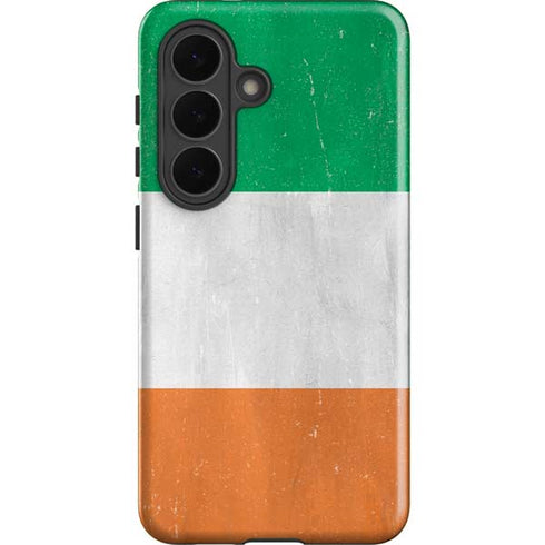 Ireland Flag Distressed Galaxy S26 Plus Impact Case
