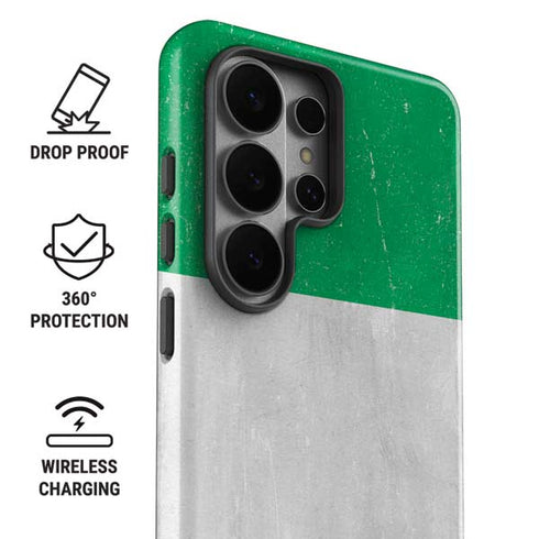 Ireland Flag Distressed Galaxy S26 Ultra Impact Case
