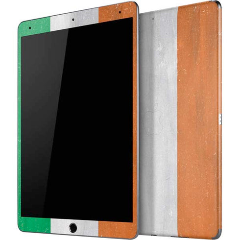 Ireland Flag Distressed iPad Skins