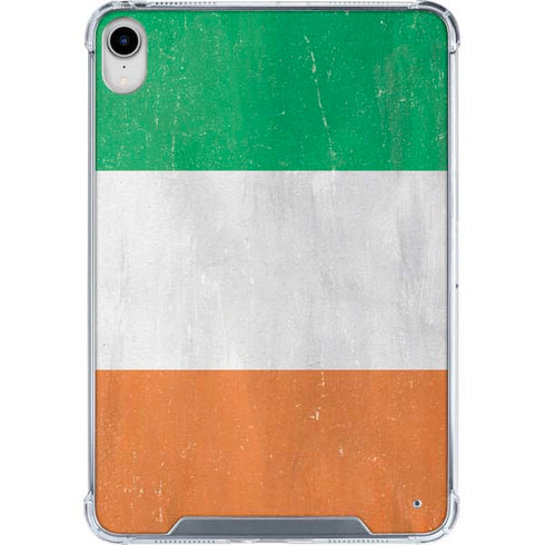 Ireland Flag Distressed iPad 11th Gen (2025) Clear Case