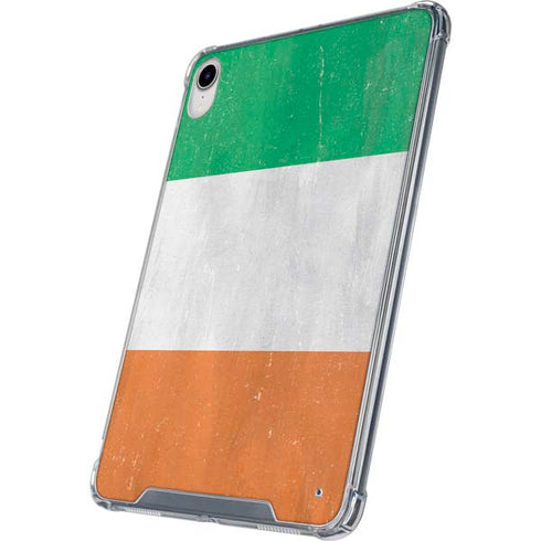 Ireland Flag Distressed iPad 11th Gen (2025) Clear Case