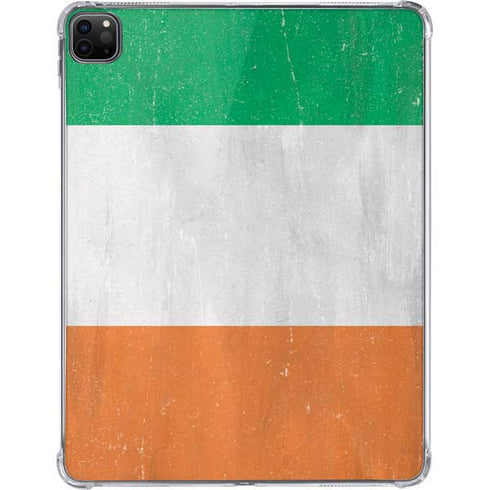 Ireland Flag Distressed iPad Pro 11in (2024) Clear Case