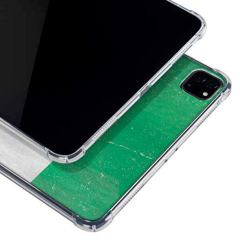 Ireland Flag Distressed iPad Pro 11in (2024) Clear Case