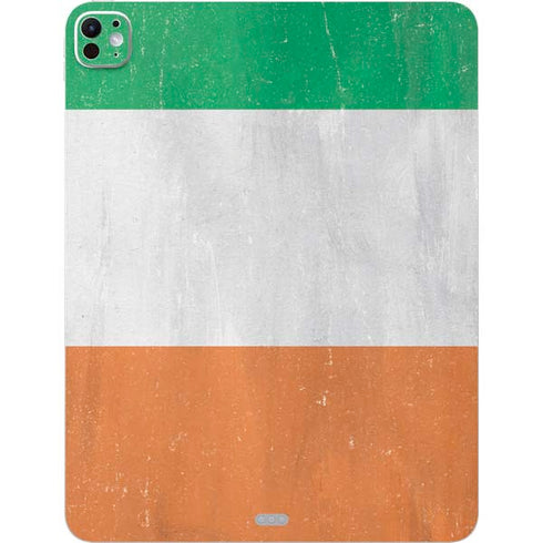 Ireland Flag Distressed iPad Pro 13in M4 (2024) Skin