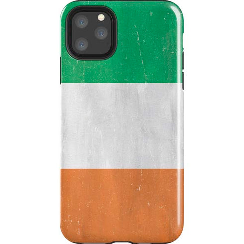 Ireland Flag Distressed iPhone Cases