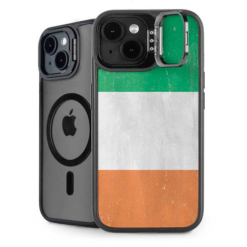 Ireland Flag Distressed iPhone 13 Kickstand Case