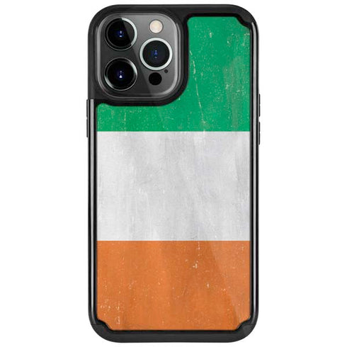Ireland Flag Distressed iPhone Cases