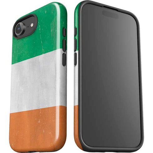Ireland Flag Distressed iPhone 16e Impact Case
