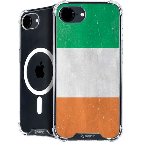 Ireland Flag Distressed iPhone 16e MagSafe Case
