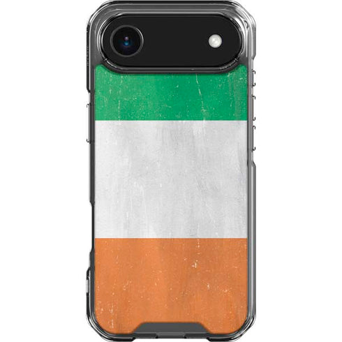 Ireland Flag Distressed iPhone 17 Air Clear Case