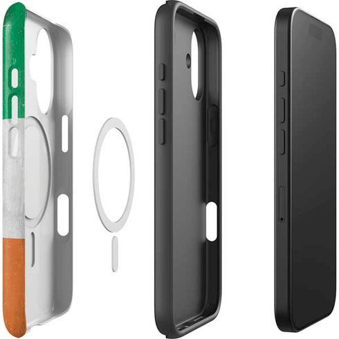 Ireland Flag Distressed iPhone 17 Magsafe Impact Case