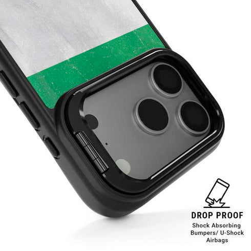 Ireland Flag Distressed iPhone 17 Pro Kickstand Case