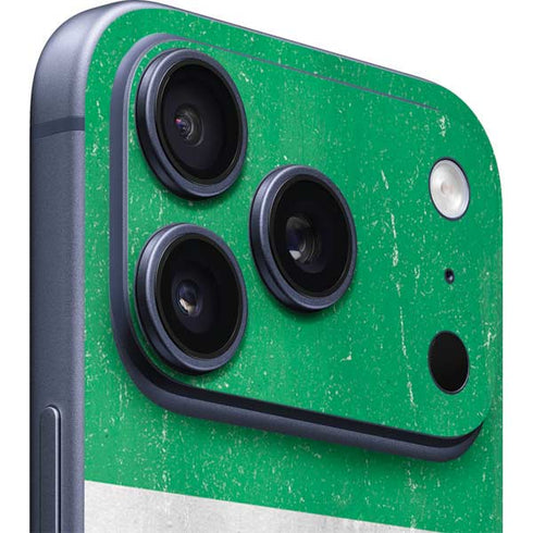 Ireland Flag Distressed iPhone 17 Pro Max Skin