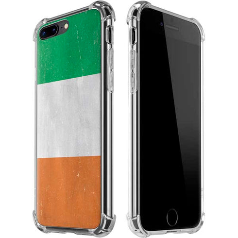 Ireland Flag Distressed iPhone Cases