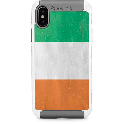 Ireland Flag Distressed iPhone X/XS Cargo Case