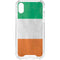 Ireland Flag Distressed iPhone XS Clear Case