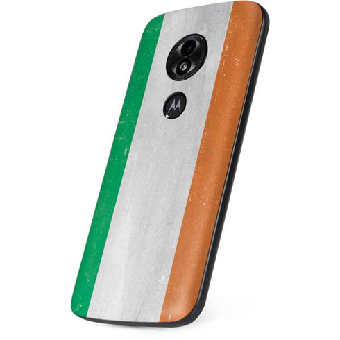 Ireland Flag Distressed Moto E5 Play Skin