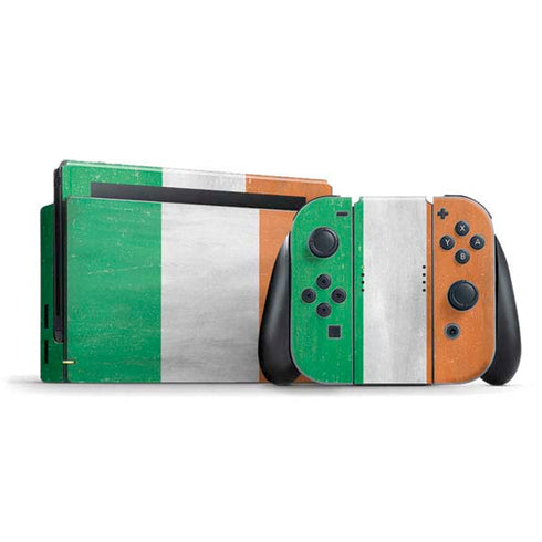 Ireland Flag Distressed Nintendo Skins