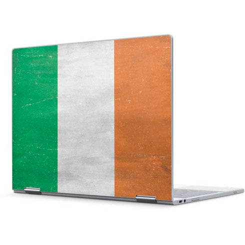 Ireland Flag Distressed Pixelbook Skin