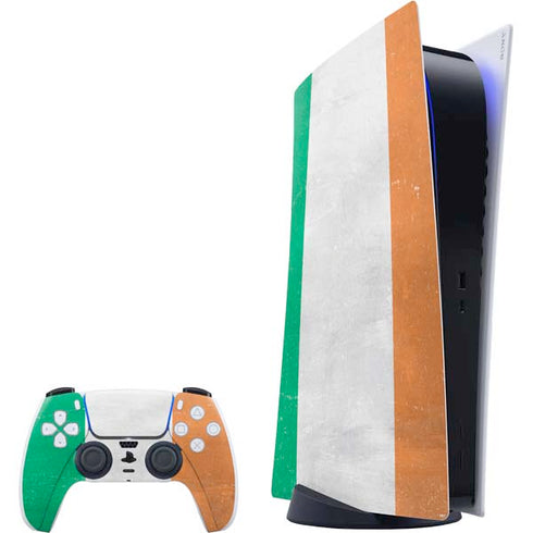 Ireland Flag Distressed PlayStation PS5 Skins
