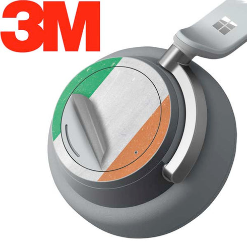 Ireland Flag Distressed Surface Headphones Skin