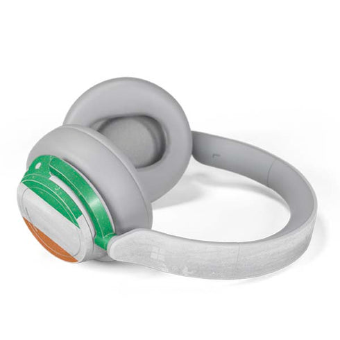 Ireland Flag Distressed Surface Headphones Skin