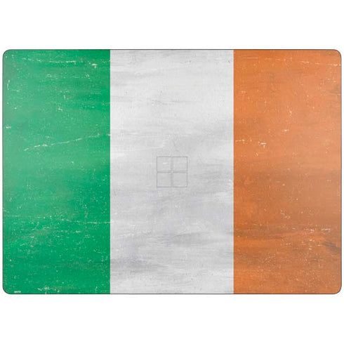 Ireland Flag Distressed Surface Laptop 7 15in Skin