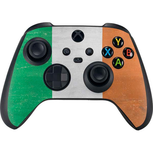 Ireland Flag Distressed XBox Series X Digital Edition Bundle Skin