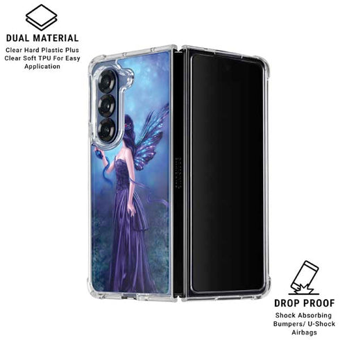 Iridescent by Rachel Anderson Galaxy Z Fold6 Clear Case