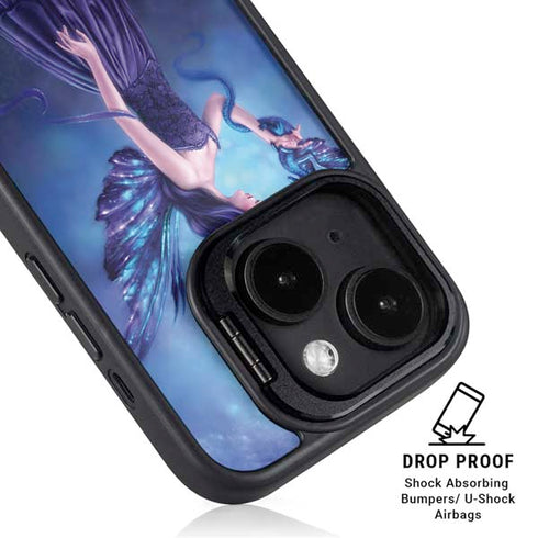 Iridescent by Rachel Anderson iPhone 14 Plus Kickstand Case