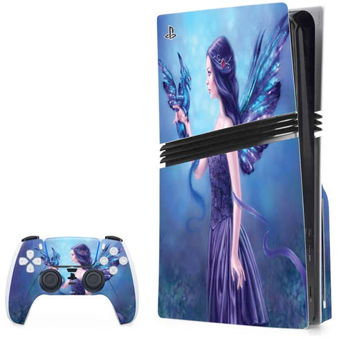 Iridescent by Rachel Anderson PS5 Pro Disk Bundle Skin