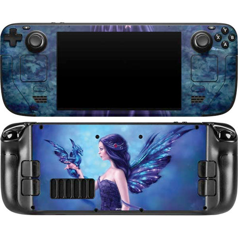 Iridescent by Rachel Anderson Steam Deck Handheld Gaming Computer OLED Skin