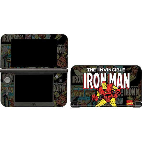 Marvel Classic Comics Iron Man Action Vintage 3DS XL 2015 Skin