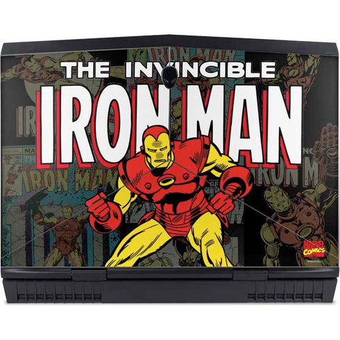 Marvel Classic Comics Iron Man Action Vintage Dell Alienware Skin