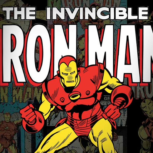 Marvel Classic Comics Iron Man Action Vintage Dell Alienware Skin