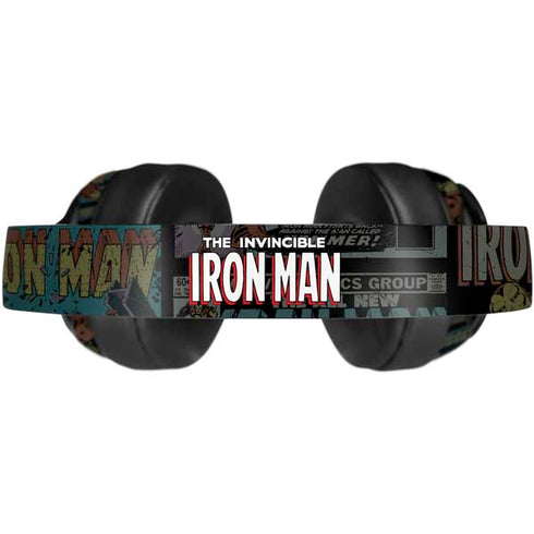 Marvel Classic Comics Iron Man Action Vintage Beats Solo Pro Skin