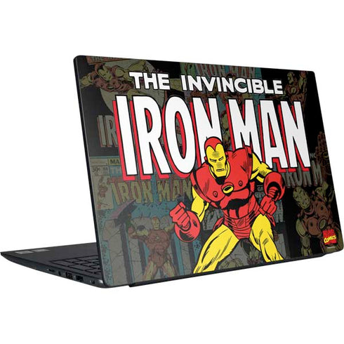 Marvel Classic Comics Iron Man Action Vintage Dell Vostro Skin