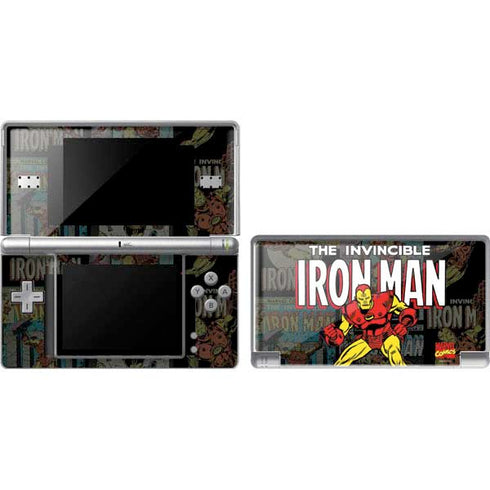 Marvel Classic Comics Iron Man Action Vintage DS Lite Skin
