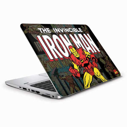 Marvel Classic Comics Iron Man Action Vintage HP Elitebook Skin