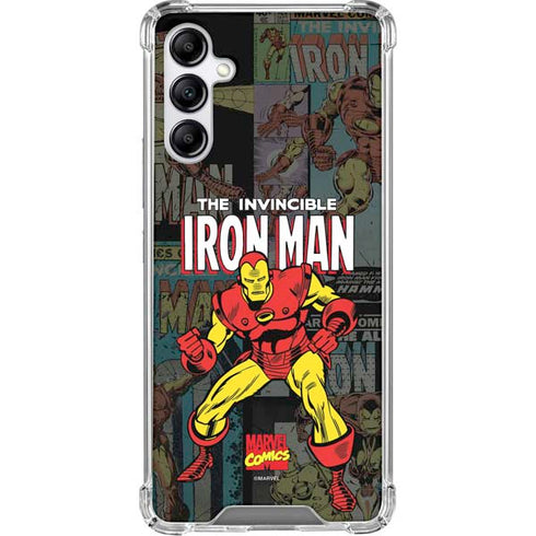 Marvel Classic Comics Iron Man Action Vintage Gabb Phone 4 Clear Case