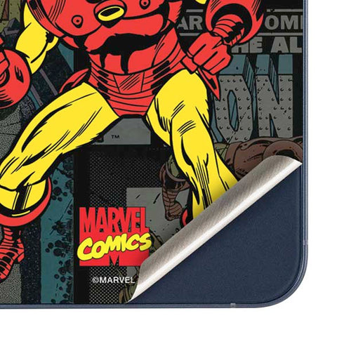 Marvel Classic Comics Iron Man Action Vintage Galaxy A36 5G Skin